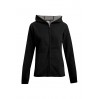 Veste polaire capuche zippé grande taille Femmes promotion - BL/black-light grey (7981_G1_I_B_.jpg)