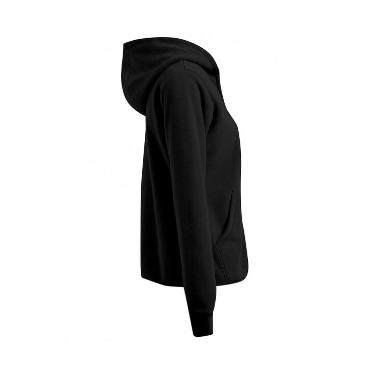 Doppel-Fleece Hoodie Jacke Plus Size Frauen Sale - BL/black-light grey (7981_G2_I_B_.jpg)