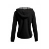 Veste polaire capuche zippé grande taille Femmes promotion - BL/black-light grey (7981_G3_I_B_.jpg)