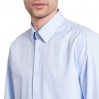 Chemise en coton Hommes - LU/light blue (CS-6030_G2_D_G_.jpg)