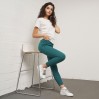 Highwaist Leggings mit Taschen Frauen - G2/dark alge green (CS-7100_G3_Q_1_.jpg)