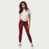 Highwaist Leggings mit Taschen Frauen - BY/burgundy (CS-7100_E1_F_M_.jpg)