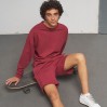 Short jogging grandes tailles Hommes - BY/burgundy (CS-7500_G3_F_M_.jpg)