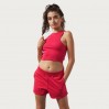 Highwaist Sweatshorts Women - BE/bright rose (CS-7505_E1_F_P_.jpg)