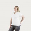 Rib V-Neck T-shirt Plus Size Women - 00/white (3051_L1_A_A_.jpg)