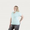 Rib V-Neck T-shirt Plus Size Women - IM/icy mint (3051_L1_C_V_.jpg)