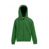 Double Fleece Zip Hoody Kids Sale - KB/kelly green-black (798_G4_I_F_.jpg)