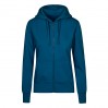 X.O Zip Hoodie Jacke Frauen - TS/petrol (1751_G1_C_F_.jpg)