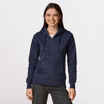 X.O Zip Hoodie Jacke Frauen - FN/french navy (1751_E1_D_J_.jpg)