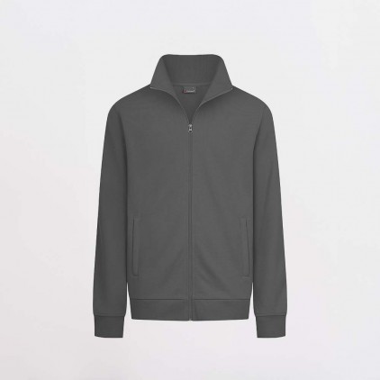 Stand-Up Collar Jacket Plus Size Men - SG/steel gray (5290_L1_X_L_.jpg)