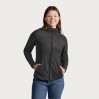 Double Fleece Zip Jacket Women - CL/charcoal-gray (7965_E1_N_B_.jpg)