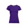 Slim Fit V-Neck T-shirt Women - PA/pansy (3086_G1_E_D_.jpg)