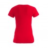 Slim Fit V-Neck T-shirt Women - 36/fire red (3086_G3_F_D_.jpg)