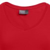 Slim Fit V-Neck T-shirt Women - 36/fire red (3086_G4_F_D_.jpg)