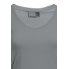 Slim Fit V-Neck T-shirt "long" Women - 03/sports grey (3087_G4_G_E_.jpg)