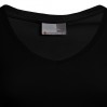 Slim Fit V-Neck T-shirt "long" Women - 9D/black (3087_G4_G_K_.jpg)
