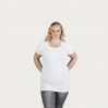 Slim Fit V-Neck T-shirt "long" Plus Size Women - 00/white (3087_L1_A_A_.jpg)