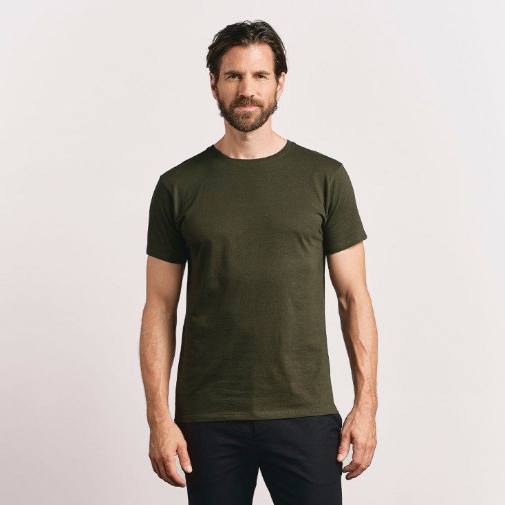 Premium Organic T-Shirt Männer - CS/khaki (3090_E1_C_H_.jpg)