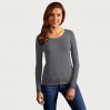 Slim Fit Longsleeve Women - SG/steel gray (4085_E1_X_L_.jpg)