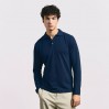 Heavy Langarm-Poloshirt Männer - 54/navy (4600_E1_D_F_.jpg)