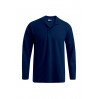 Heavy Longsleeve Polo shirt Men - 54/navy (4600_G1_D_F_.jpg)
