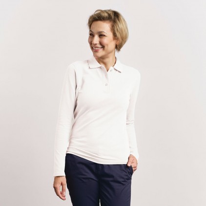 Heavy Longsleeve Polo shirt Women