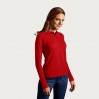 Heavy Longsleeve Polo shirt Women - 36/fire red (4605_E1_F_D_.jpg)