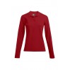 Heavy Langarm-Poloshirt Frauen - 36/fire red (4605_G1_F_D_.jpg)