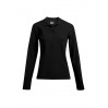 Heavy Langarm-Poloshirt Frauen - 9D/black (4605_G1_G_K_.jpg)
