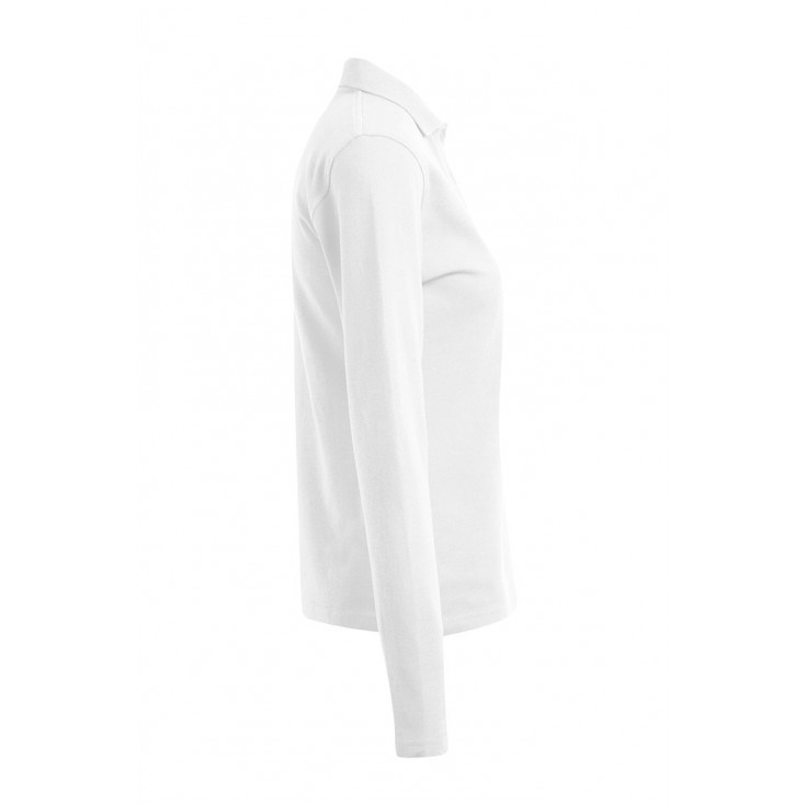 Heavy Longsleeve Polo shirt Plus Size Women - 00/white (4605_G2_A_A_.jpg)