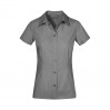 Business Kurzarm-Bluse Plus Size Frauen - SG/steel gray (6305_G1_X_L_.jpg)