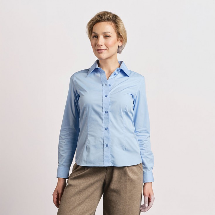 Business Langarm-Bluse Frauen - LU/light blue (6315_E1_D_G_.jpg)