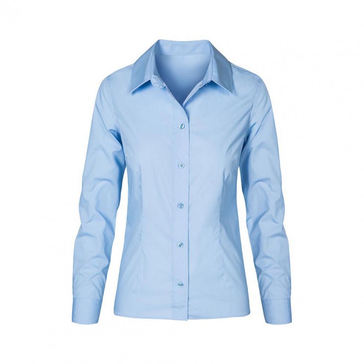 Business Langarm-Bluse Frauen - LU/light blue (6315_G1_D_G_.jpg)