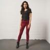 Highwaist Leggings Frauen - BY/burgundy (CS-7110_G1_F_M_.jpg)