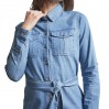 Jeans Kleid Frauen - X1/light denim (CS-8005_G2_X_1_.jpg)