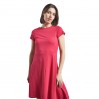 A-Line Dress Women - BE/bright rose (CS-8010_G2_F_P_.jpg)