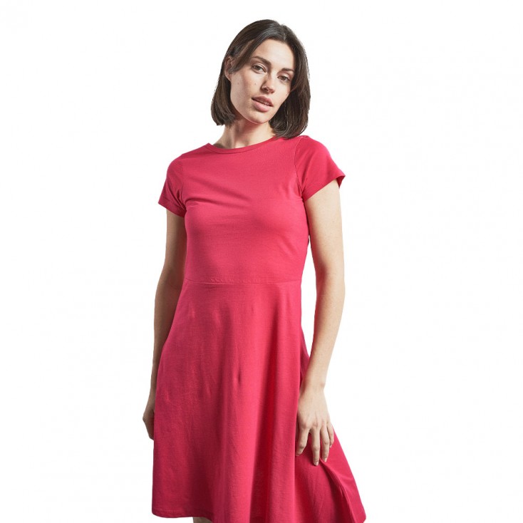 A-Linien Kleid Frauen - BE/bright rose (CS-8010_G2_F_P_.jpg)
