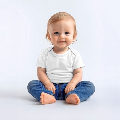 Baby-T-Shirt Baumwolle Kinder