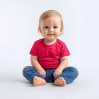 Baby-T-Shirt Baumwolle Kinder - BE/bright rose (110_E1_F_P_.jpg)