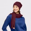 Unisex Scarf Men and Women - BY/burgundy (3089_E1_F_M_.jpg)