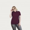 Superior Polo shirt Plus Size Women - BY/burgundy (4005_L1_F_M_.jpg)