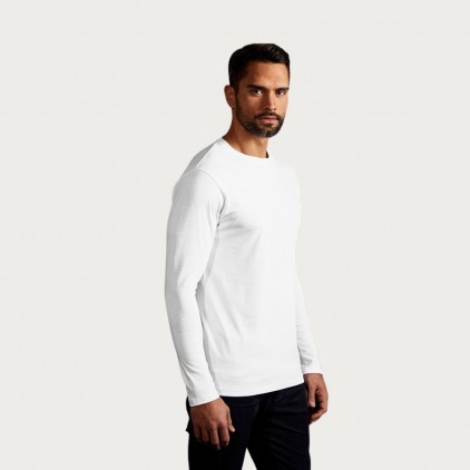 T-shirt Premium manches longues Hommes - 00/white (4099_E1_A_A_.jpg)