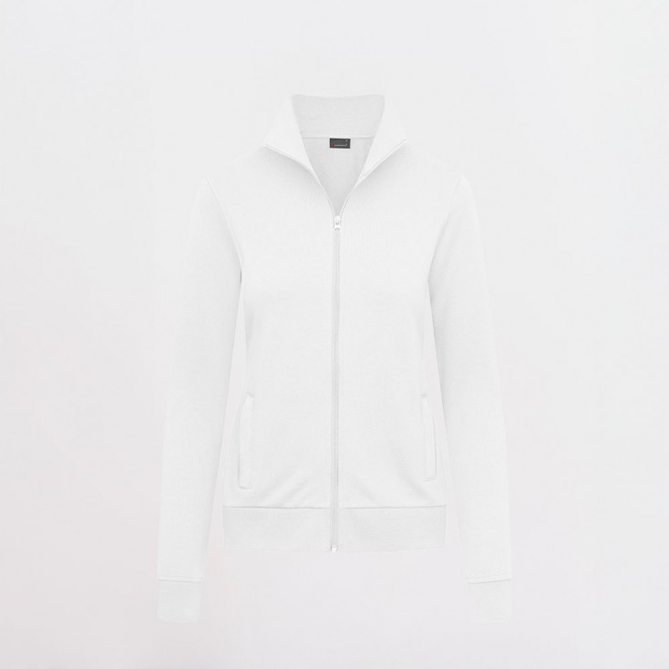 Stehkragen Zip Jacke Plus Size Frauen