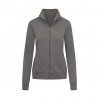 Stehkragen Zip Jacke Frauen - SG/steel gray (5295_G1_X_L_.jpg)