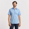 Chemise manches courtes Hommes - LU/light blue (6300_E1_D_G_.jpg)