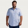 Business Shortsleeve shirt Plus Size Men - LU/light blue (6300_L1_D_G_.jpg)