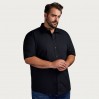 Business Shortsleeve shirt Plus Size Men - 9D/black (6300_L1_G_K_.jpg)