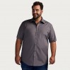 Business Shortsleeve shirt Plus Size Men - SG/steel gray (6300_L1_X_L_.jpg)