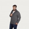 Fleece Jacket C+ Plus Size Men - SG/steel gray (7910_L1_X_L_.jpg)