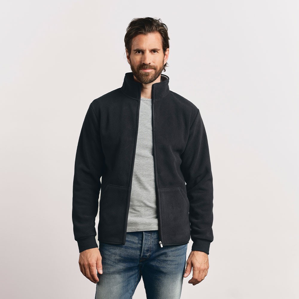 Veste De Sport À Capuche Doublée De Polaire Pour Homme Avec Couleur  Contrastante, Mode en ligne